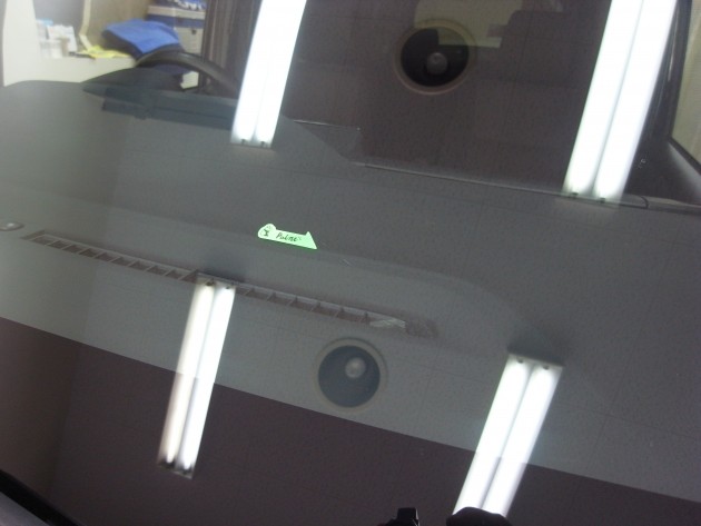 フロントガラス 飛び石