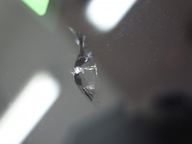 フロントガラス 飛び石