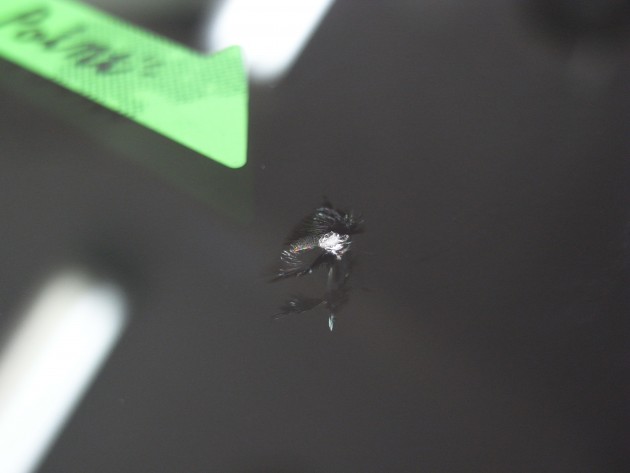 フロントガラス 飛び石