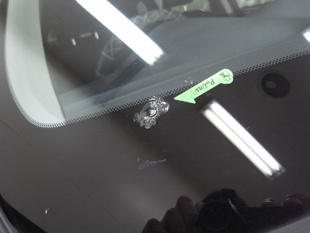 フロントガラス 修理