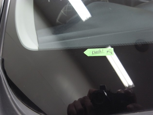 フロントガラス 修理