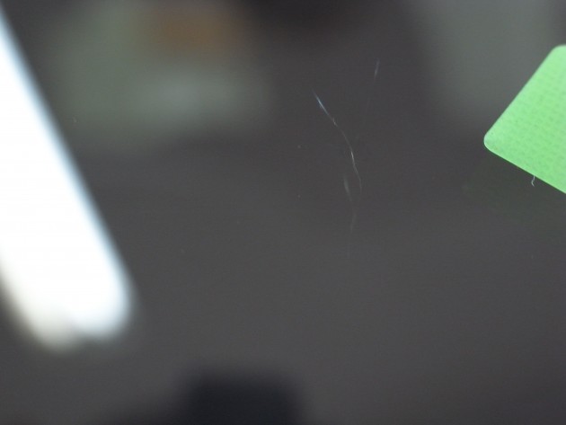 フロントガラス 飛び石