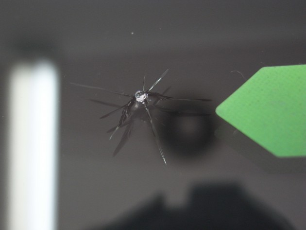 フロントガラス 飛び石