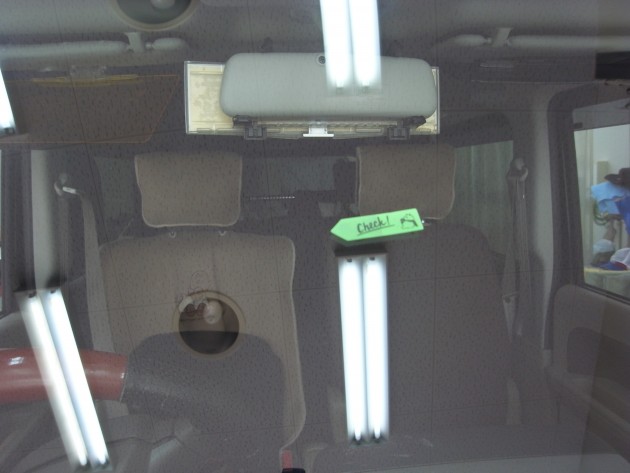 フロントガラス 修理