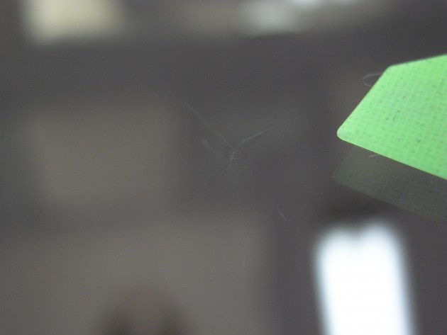 フロントガラス 修理