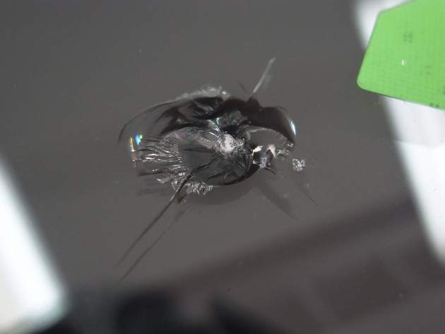 フロントガラス 飛び石