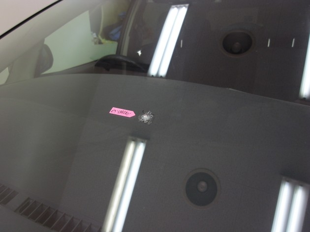 フロントガラス 飛び石