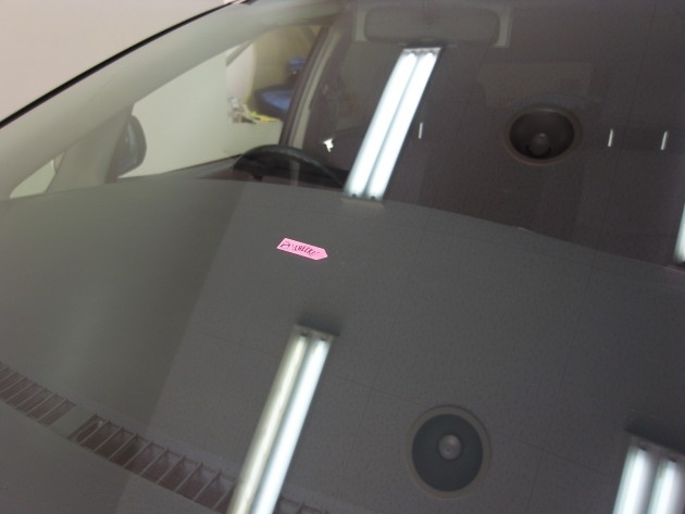 フロントガラス 飛び石