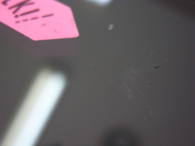 フロントガラス 飛び石