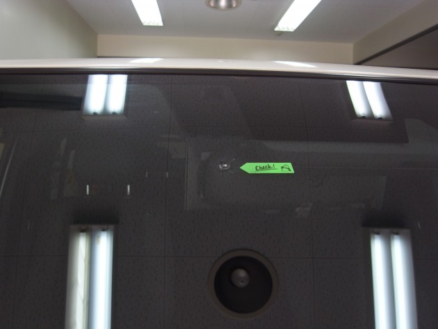 フロントガラス 飛び石