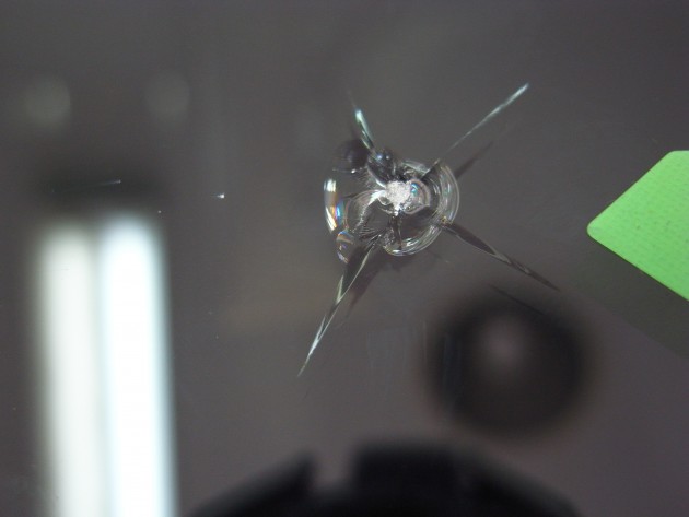 フロントガラス 飛び石