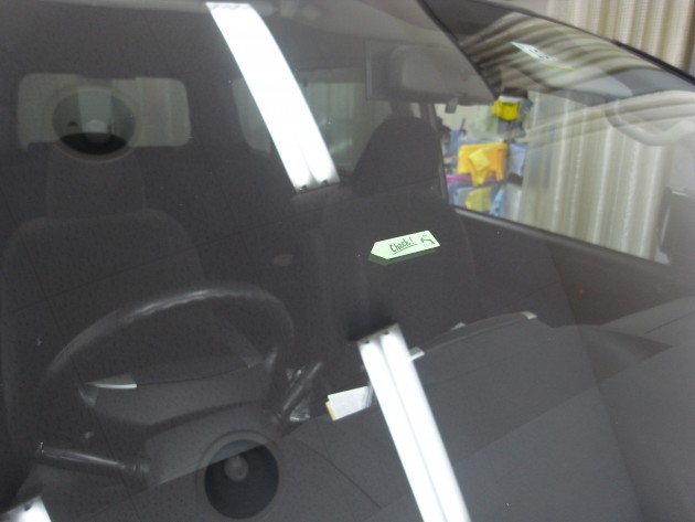 フロントガラス 飛び石