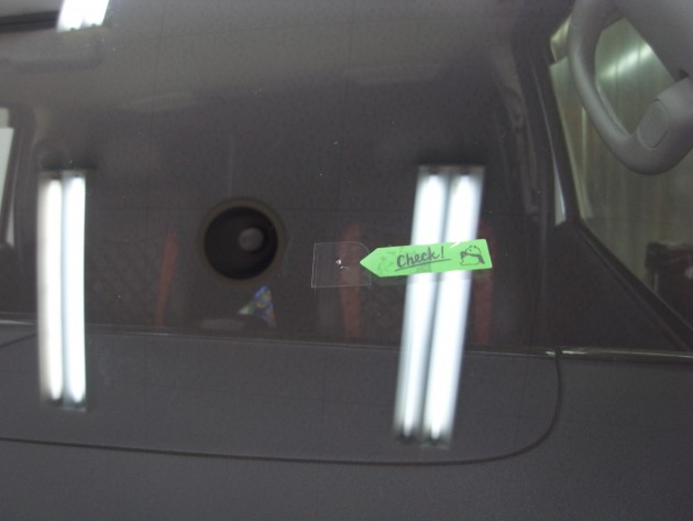 フロントガラス 飛び石