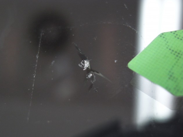 フロントガラス 飛び石