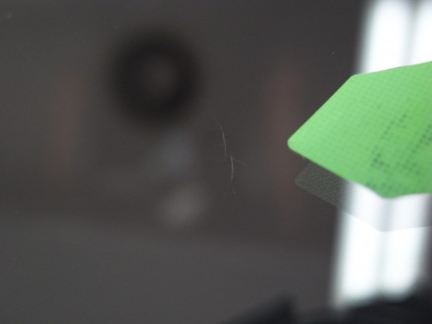 フロントガラス 飛び石