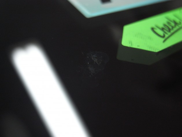 フロントガラス 飛び石