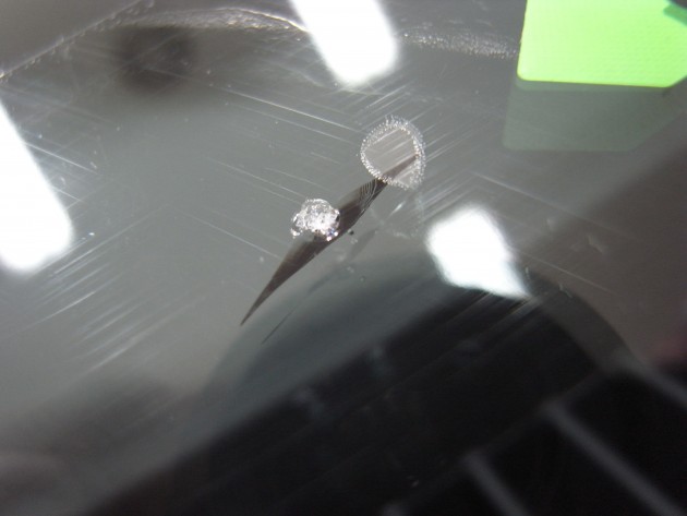 フロントガラス 飛び石