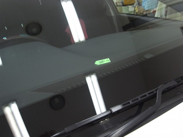 フロントガラス 飛び石