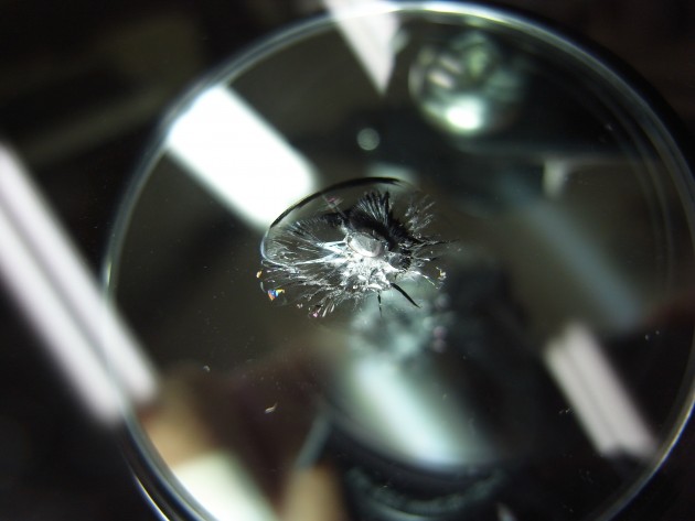 フロントガラス 飛び石