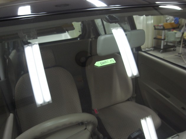 フロントガラス 飛び石