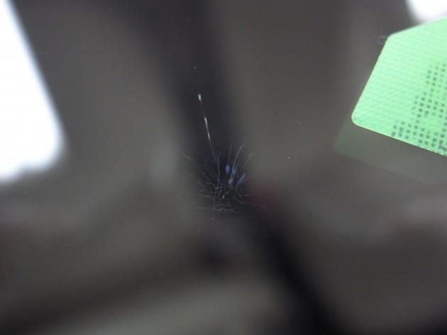 フロントガラス 飛び石