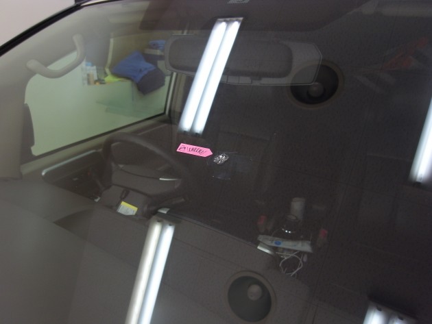 フロントガラス 飛び石