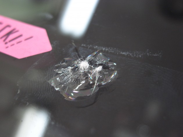 フロントガラス 飛び石