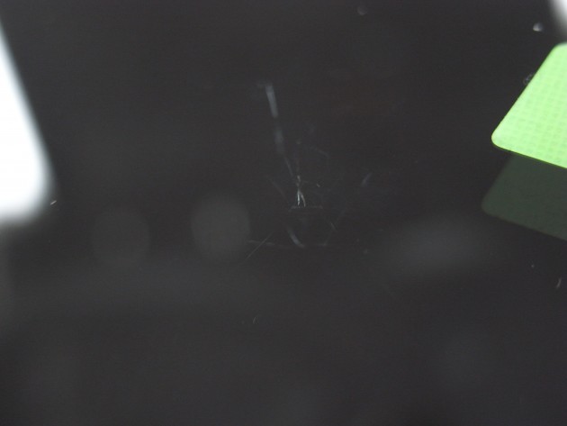 フロントガラス 飛び石