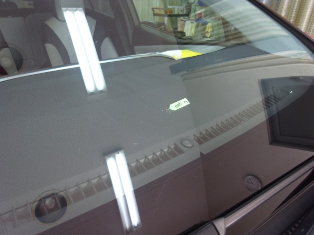 フロントガラス 飛び石