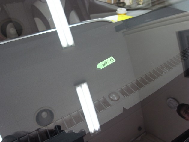 フロントガラス 飛び石