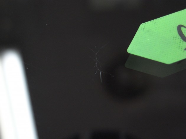 フロントガラス ヒビ