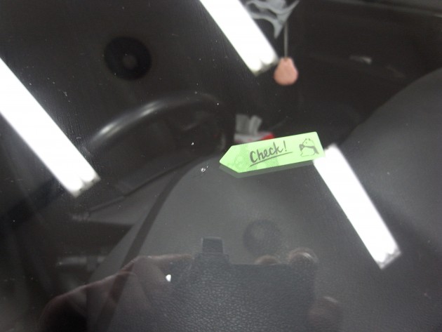 フロントガラス 修理