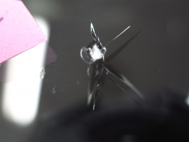 フロントガラス ヒビ リペア