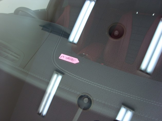 フロントガラス 飛び石