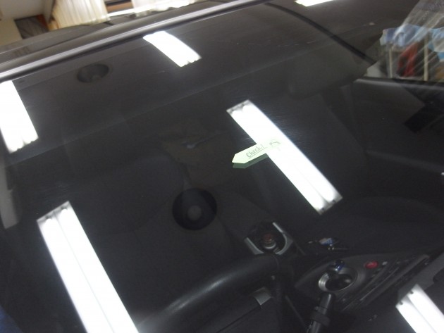 フロントガラス 飛び石 リペア