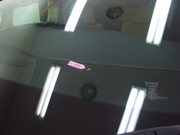 フロントガラス リペア