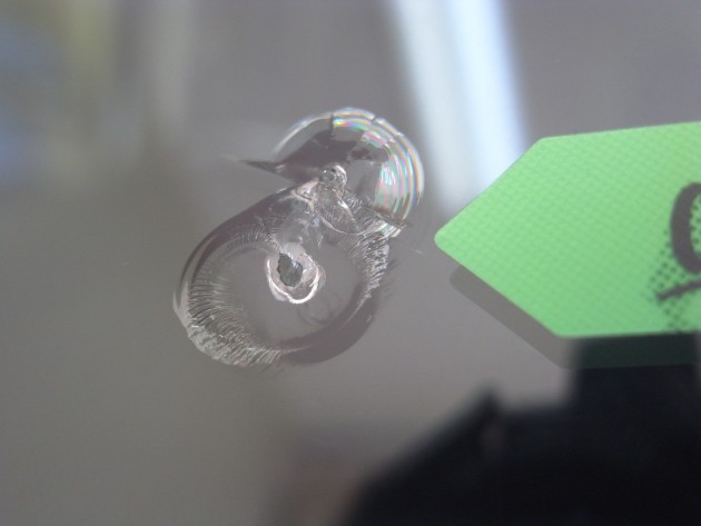 フロントガラス 飛び石