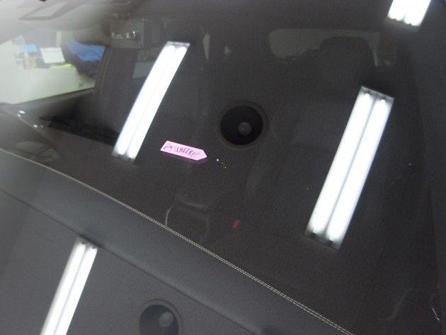 フロントガラス 飛び石