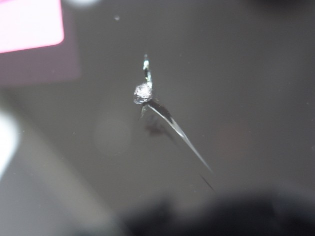 フロントガラス 飛び石