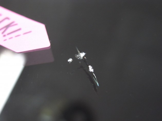 フロントガラス 飛び石