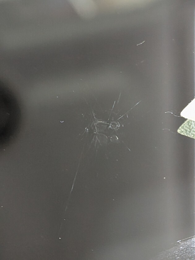 Nvan1.7cmのひび割れ