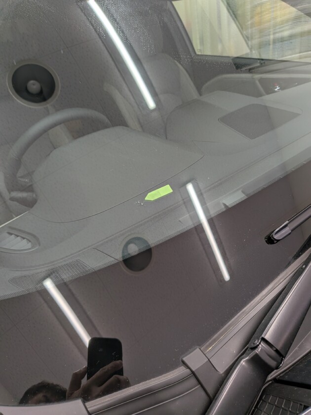 フォレスター1.8cmのひび割れ