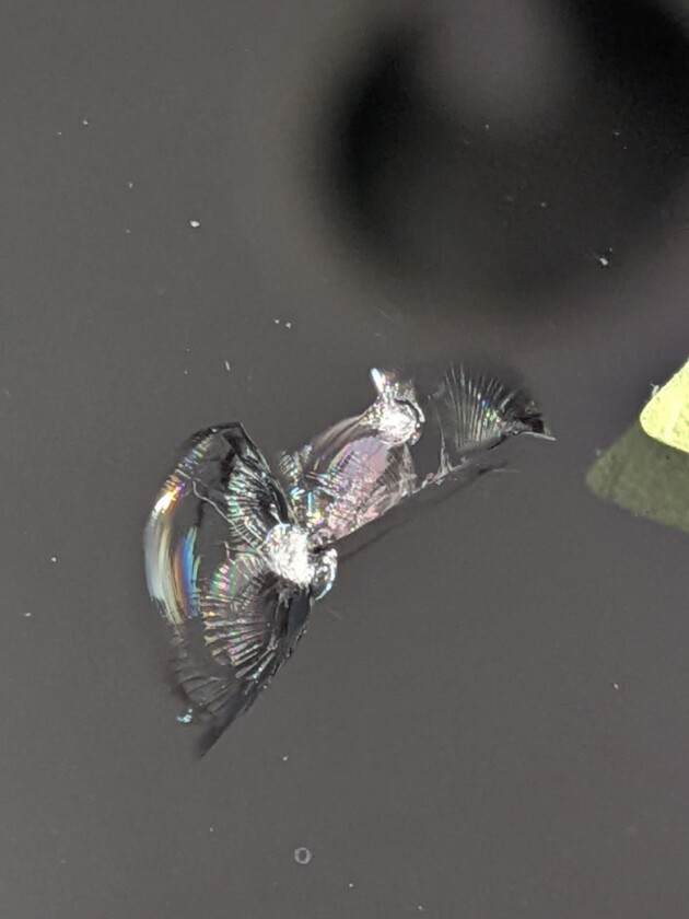 タント衝撃点2つ