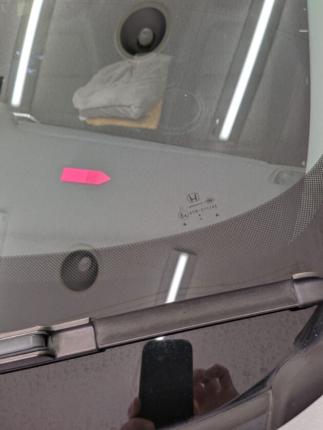CR-V1.4cmのひび割れ