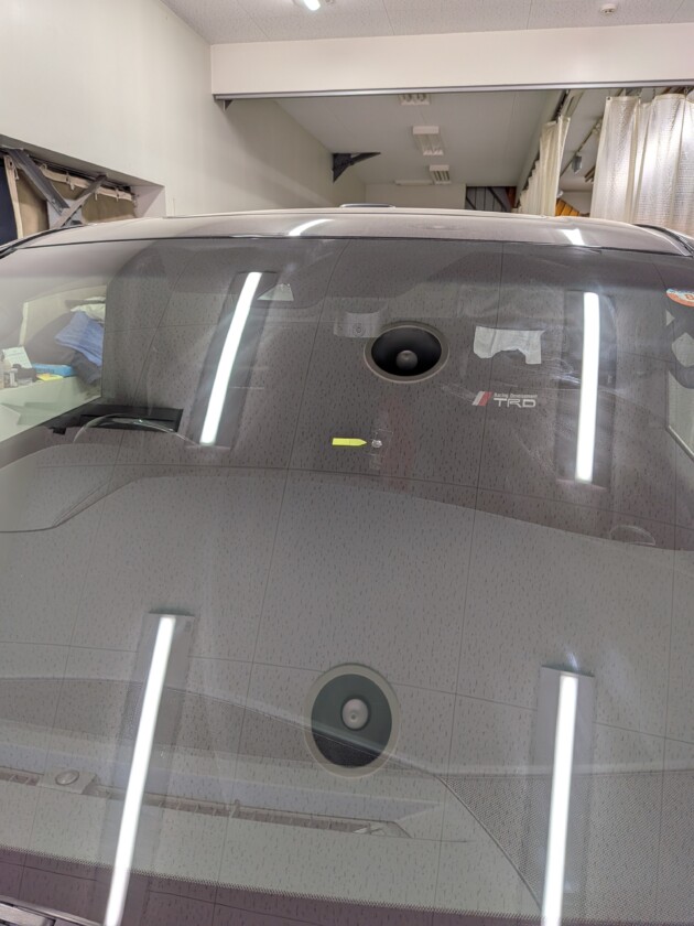 アルファード2.5cmのひび割れ