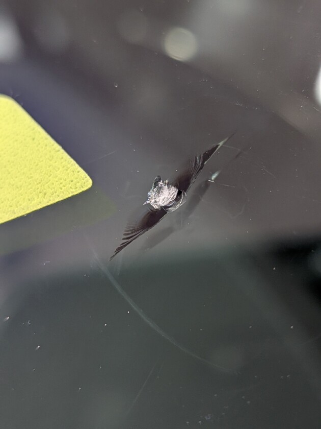 キャデラックCT5ウインドリペア1.7cm