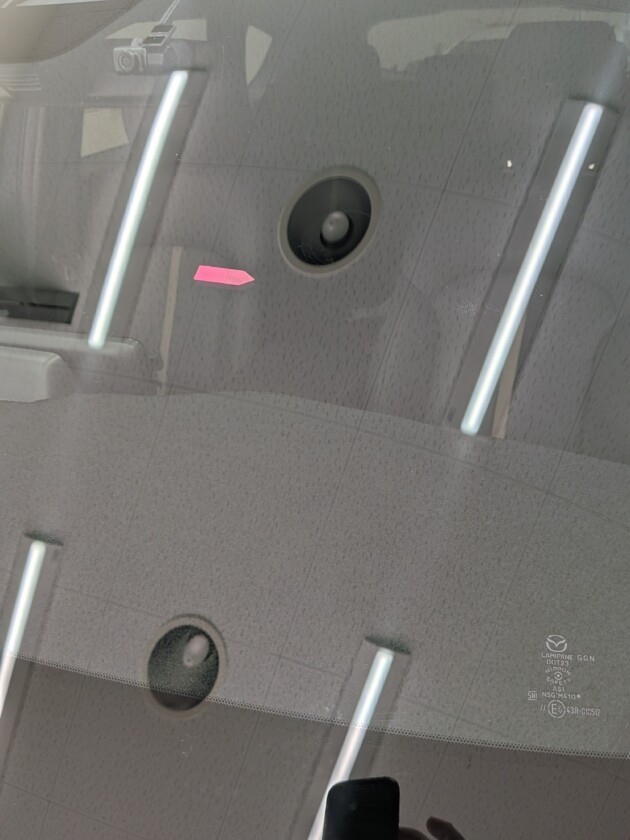 CX-60直径1.1cmのひび割れ