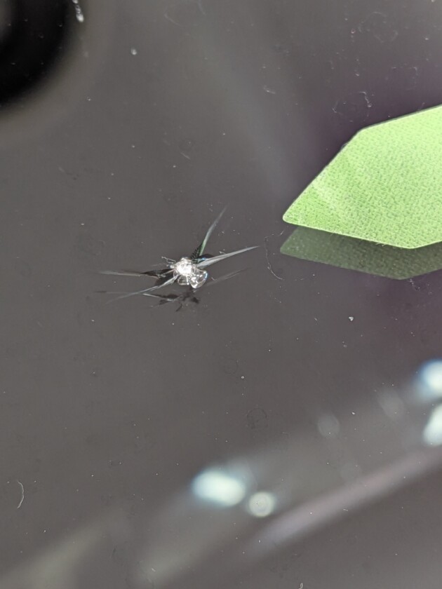 ハリアー1.4cmのひび割れ