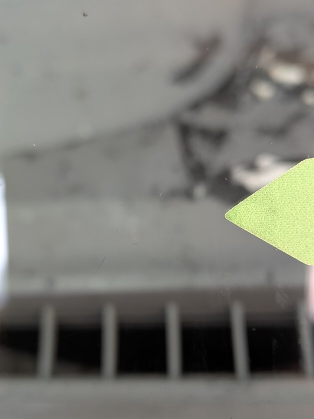 ダイナ1.8cmのひび割れ