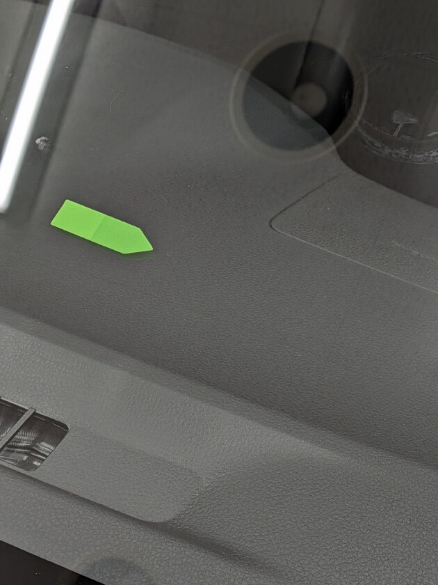 ミライース9mmのひび割れ